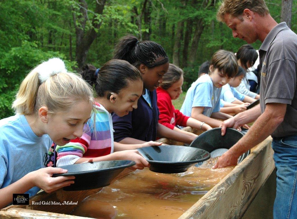Reed Gold Mine North Carolina Gold Panning Competition September 10